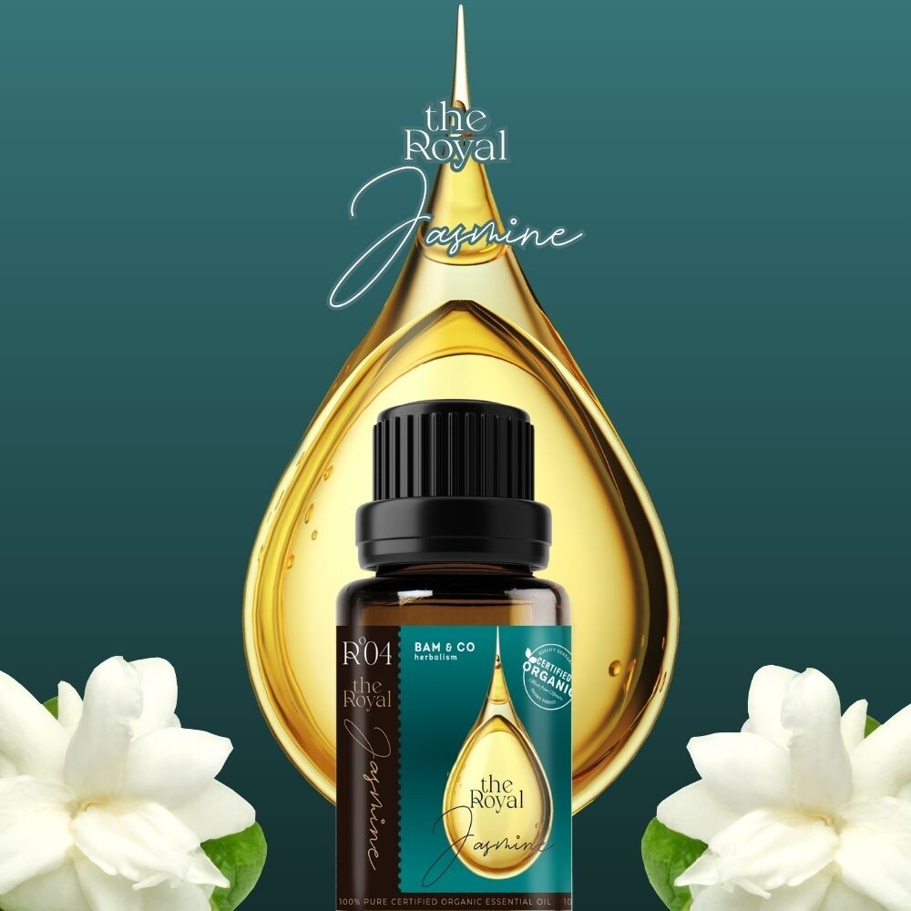 BAM & CO Royal Jasmine Organic Essential Oil 10ml